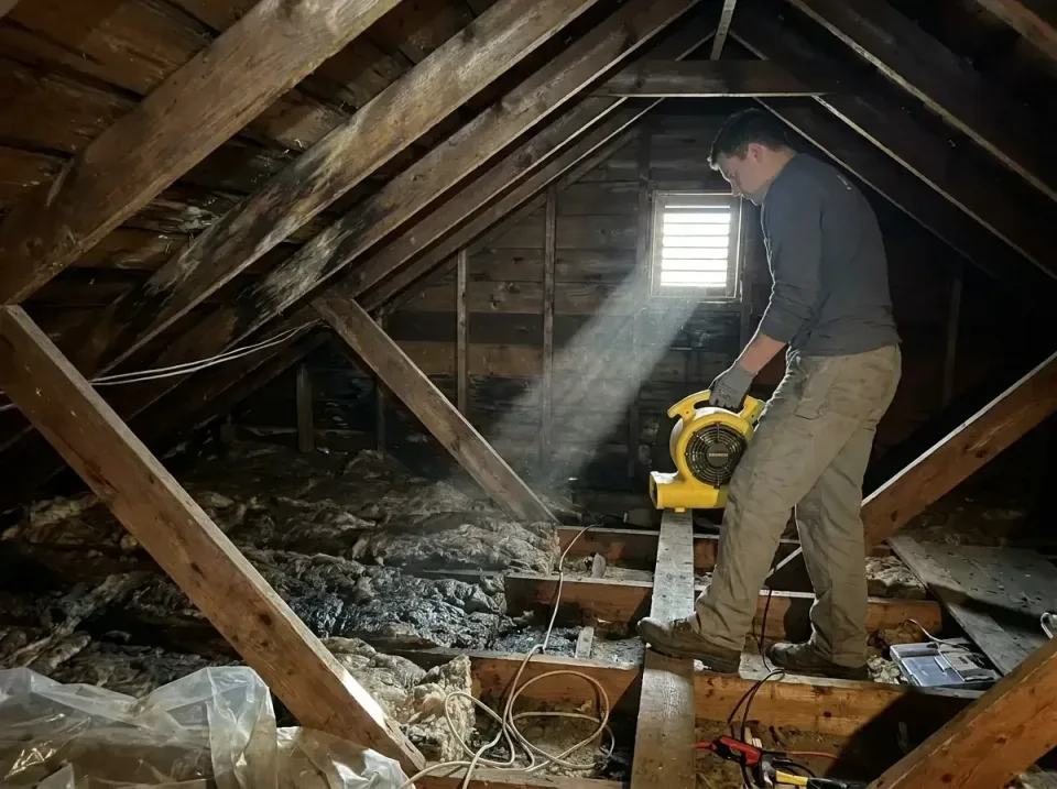 attic-water-damage-drying-proc-007 — frequently asked questions, Emergency Water Extraction & 24/7 Flood Response in Chatswo…